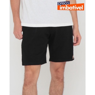 Bermuda Moletinho Masculina Preta