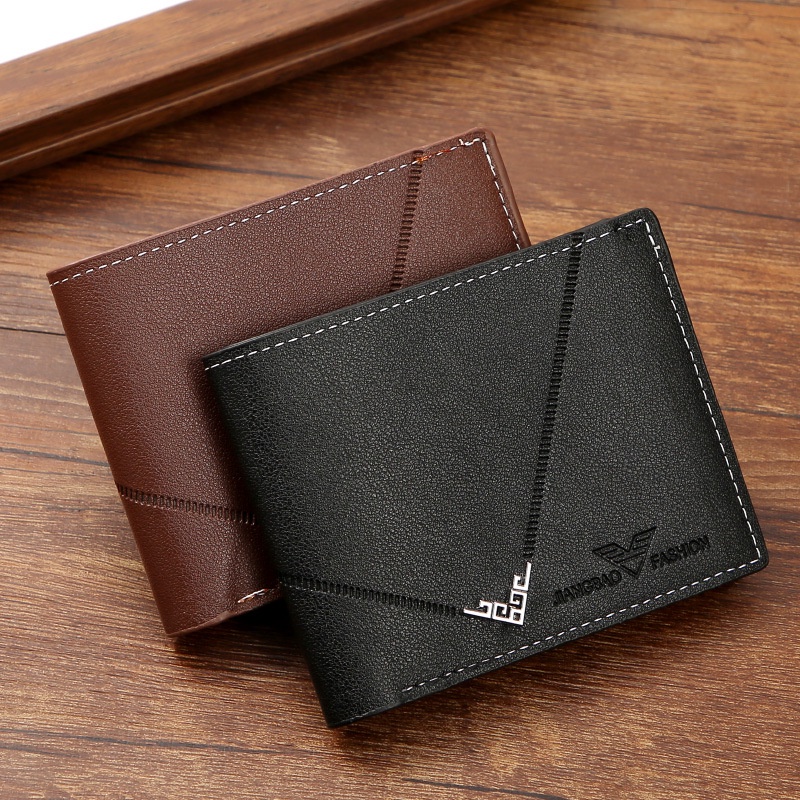 Carteira De Motorista Masculina ultra-Fina Curta , Porta-Cartões Requintada De Alta Qualidade Feminino , Compacto , Fino , slots multi Grande Capacidade