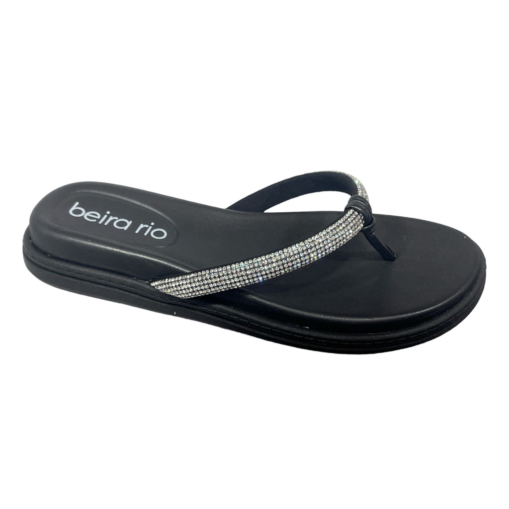 Chinelo Casual Dedo Tira Strass Beira Rio Shopee Brasil