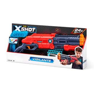 Lançador de Dardos 5246 Xshor Red Vigilante 24 Dardos Candide