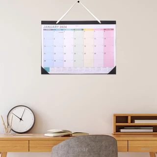 HOSTY 2024-2025 Calendário De Parede Inglês Simples