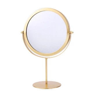 Espelho de Mesa Mel Dourado