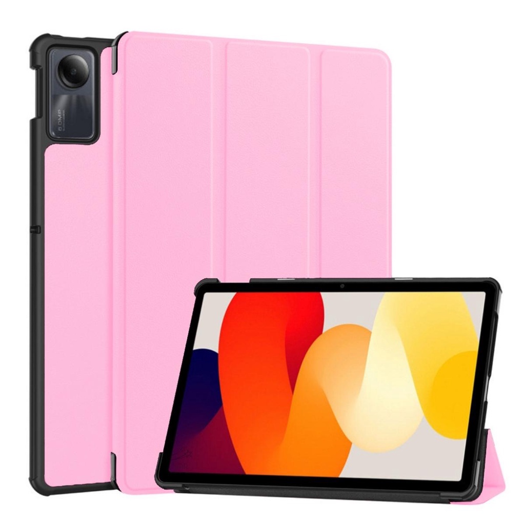 Case Magnética Couro Sintético Para Tablet Xiaomi Redmi Pad SE 11 Polegadas