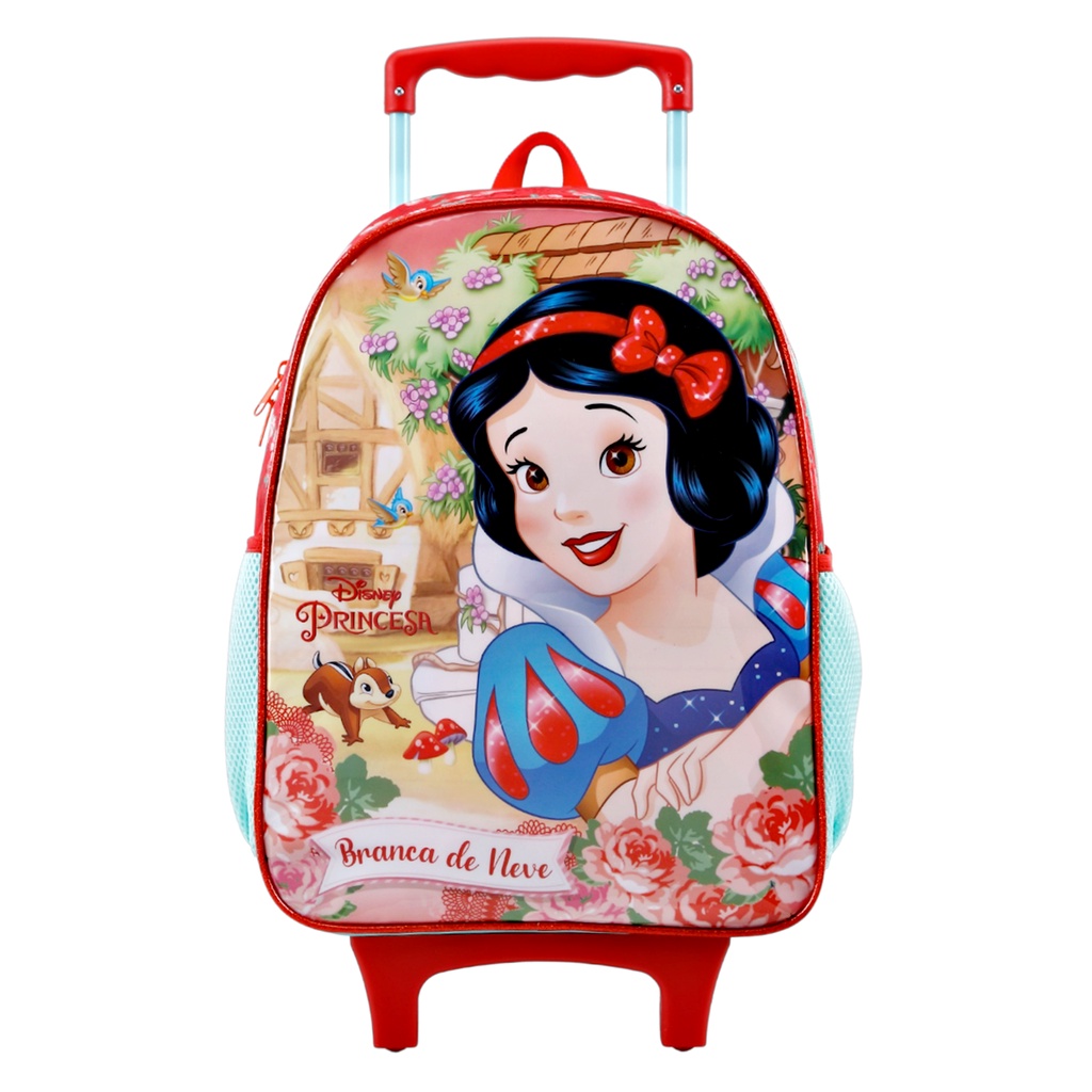 Mochila de Rodinha Branca de Neve Princesa da Disney Xeryus | Shopee Brasil