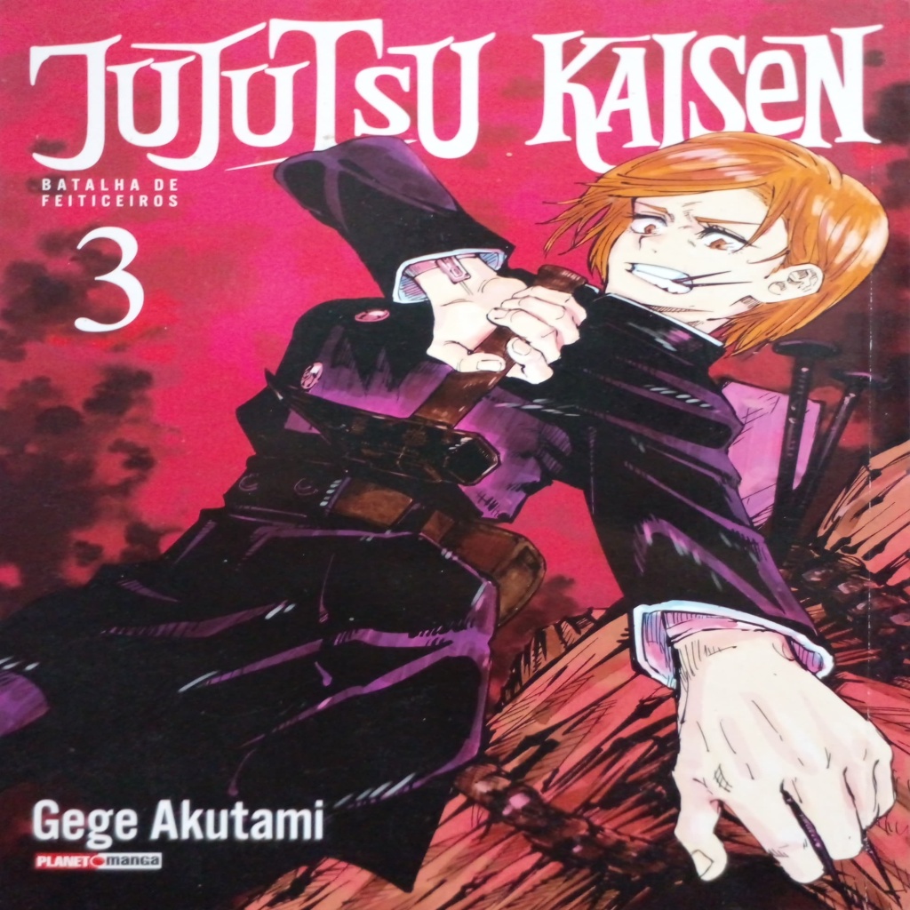 Jujutsu Kaisen - batalha de feiticeiros vol.3 autor Akutami, Gege