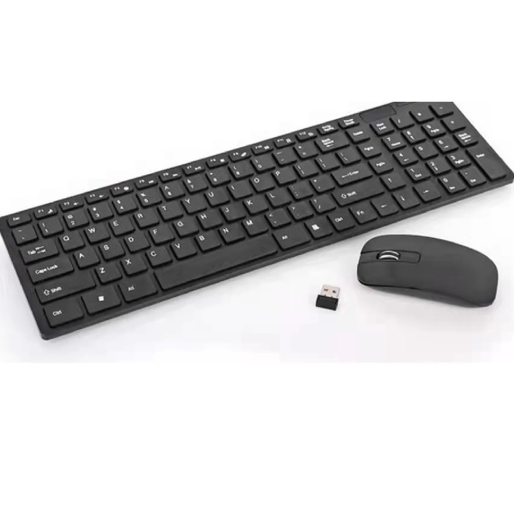 Kit Teclado E Mouse Sem Fio Wireless 2.4ghz 3200dpi Óptico MingStore