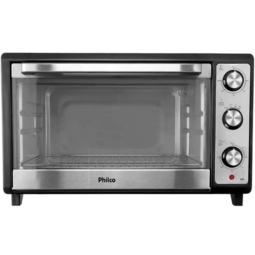 Forno Elétrico Pfe48ip 46 Litros 1500w Preto Philco 110v