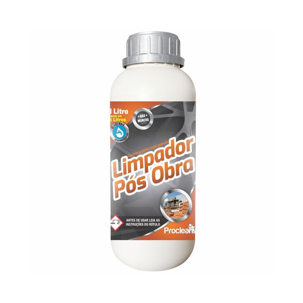 Limpador Pós Obra 1L - Proclean