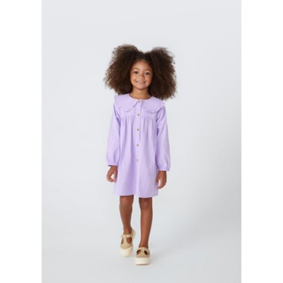 Vestido Infantil Manga Curta Em Xadrez Hering Kids