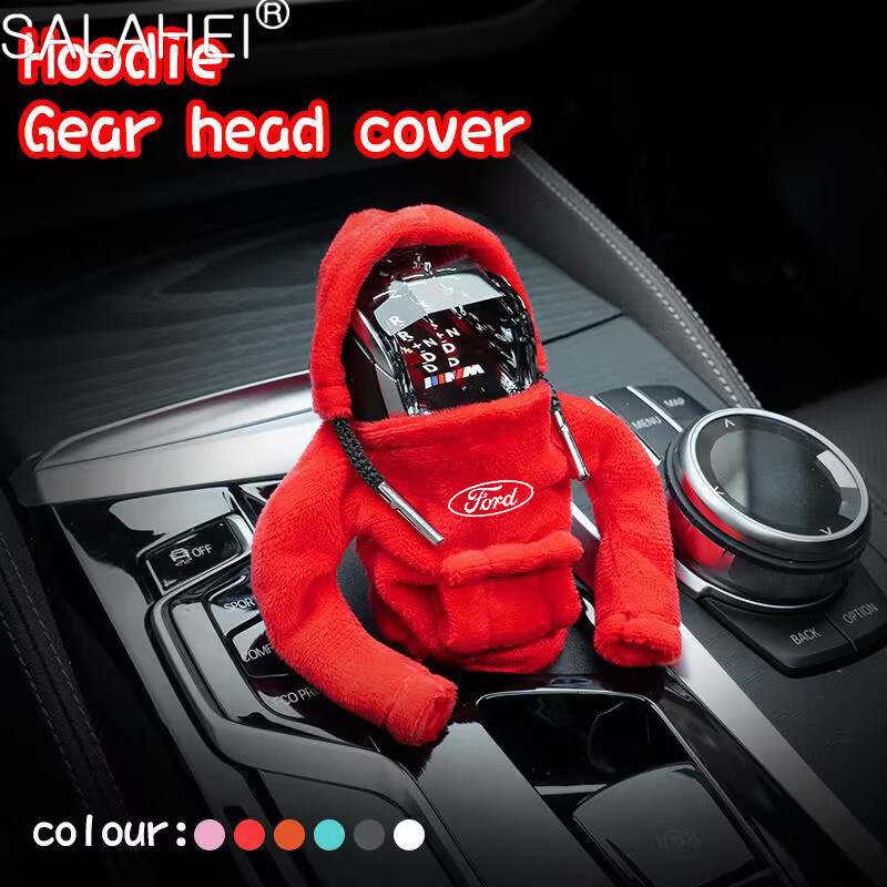 Capa De Mudança De Marcha Para Carro Com Capuz Manual Ford Focus Mustang MK2 3 Fiesta MK7 F150 Fusion