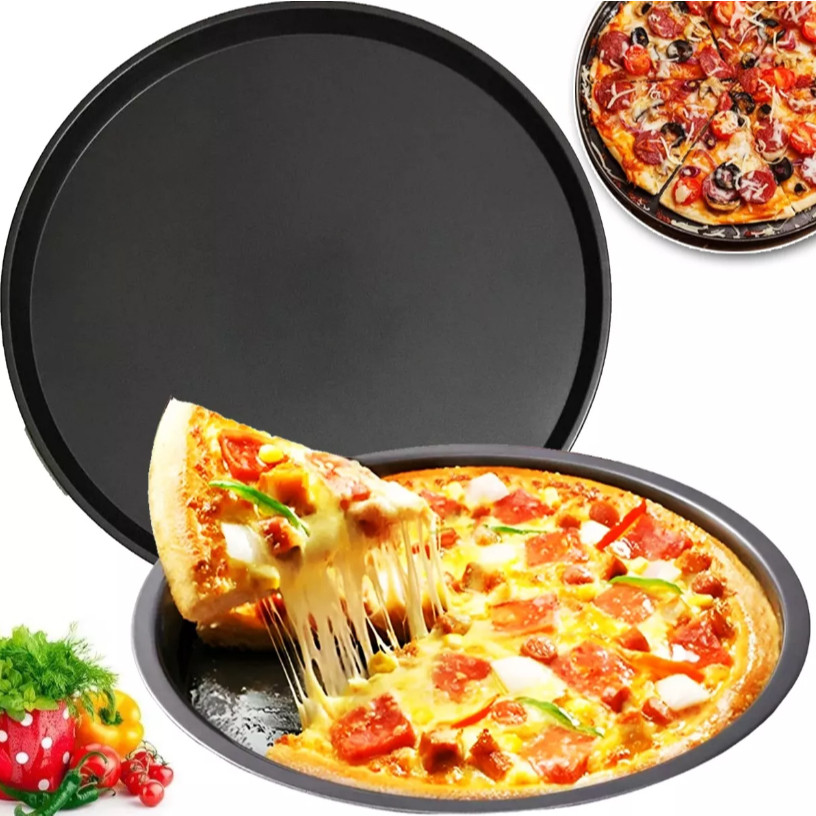 Forma Assadeira para Pizza 30/32/36cm Aluminio Com Revestime