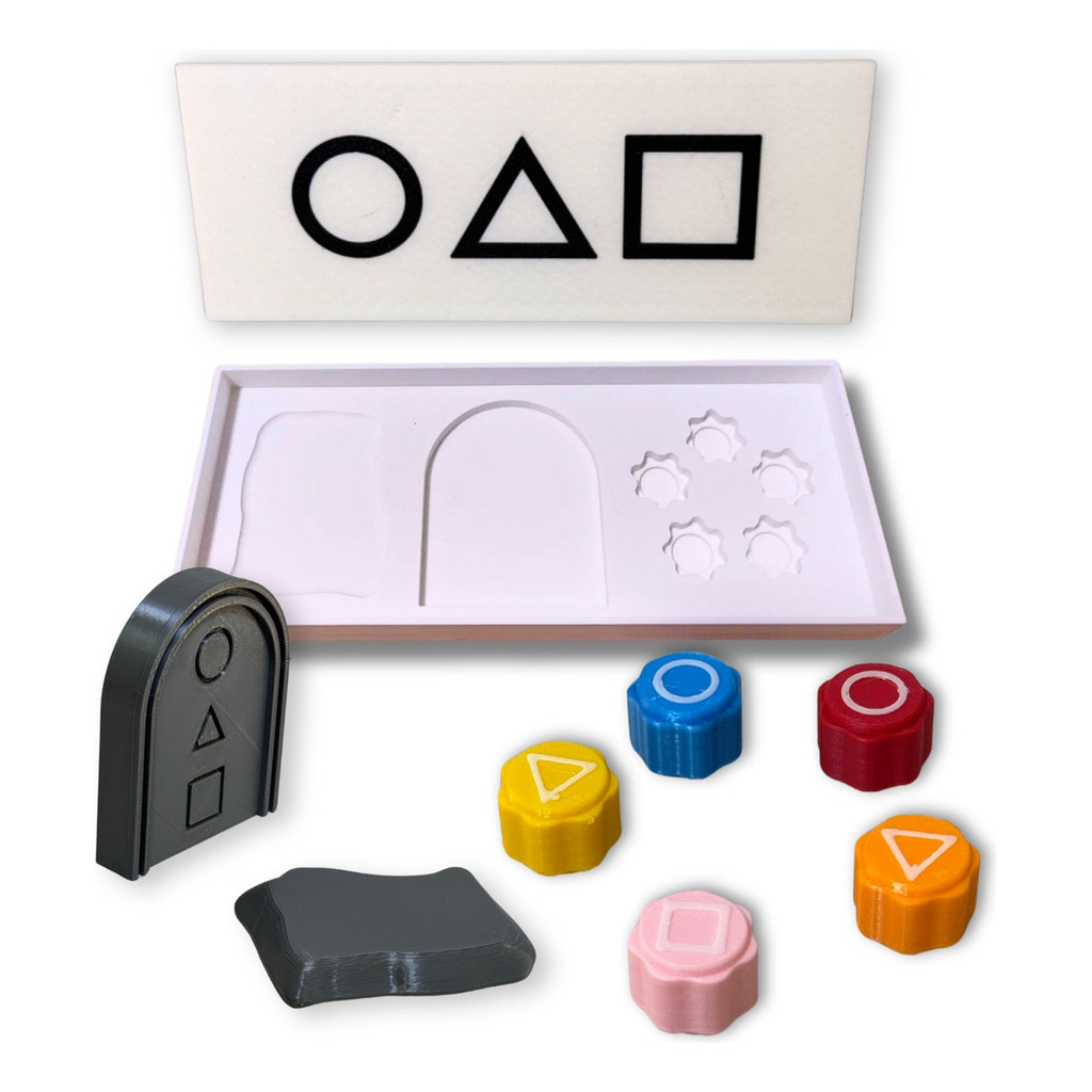 Kit Squid Game Round 6 Gonggi Biseokchigi Lança Pedra Série | Shopee Brasil