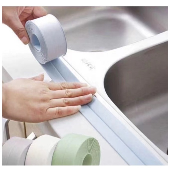 Fita Autoadesiva Impermeavel Vedaçao Multiuso Cozinha Parede Pia Banheiro Casa Reparo Decoraçao 3m