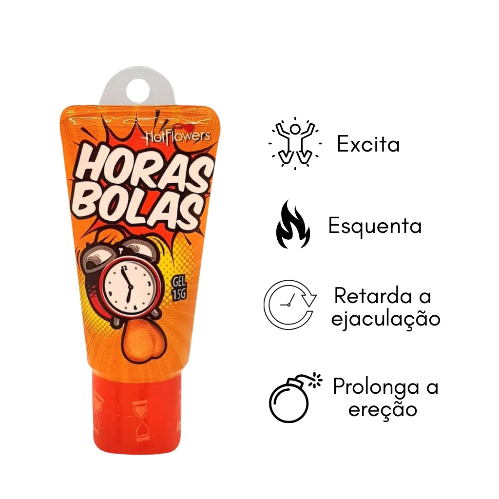Horas Bolas ─ Kit C/3 Gel Prolongador de Ereção 15G | Shopee Brasil