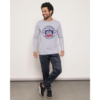 Calça Masculina Helanca Jogger Marinho