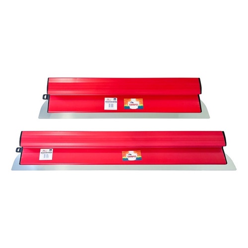 Kit Desempenadeiras Berox Massa Corrida Inox 60cm + 80cm | Shopee Brasil