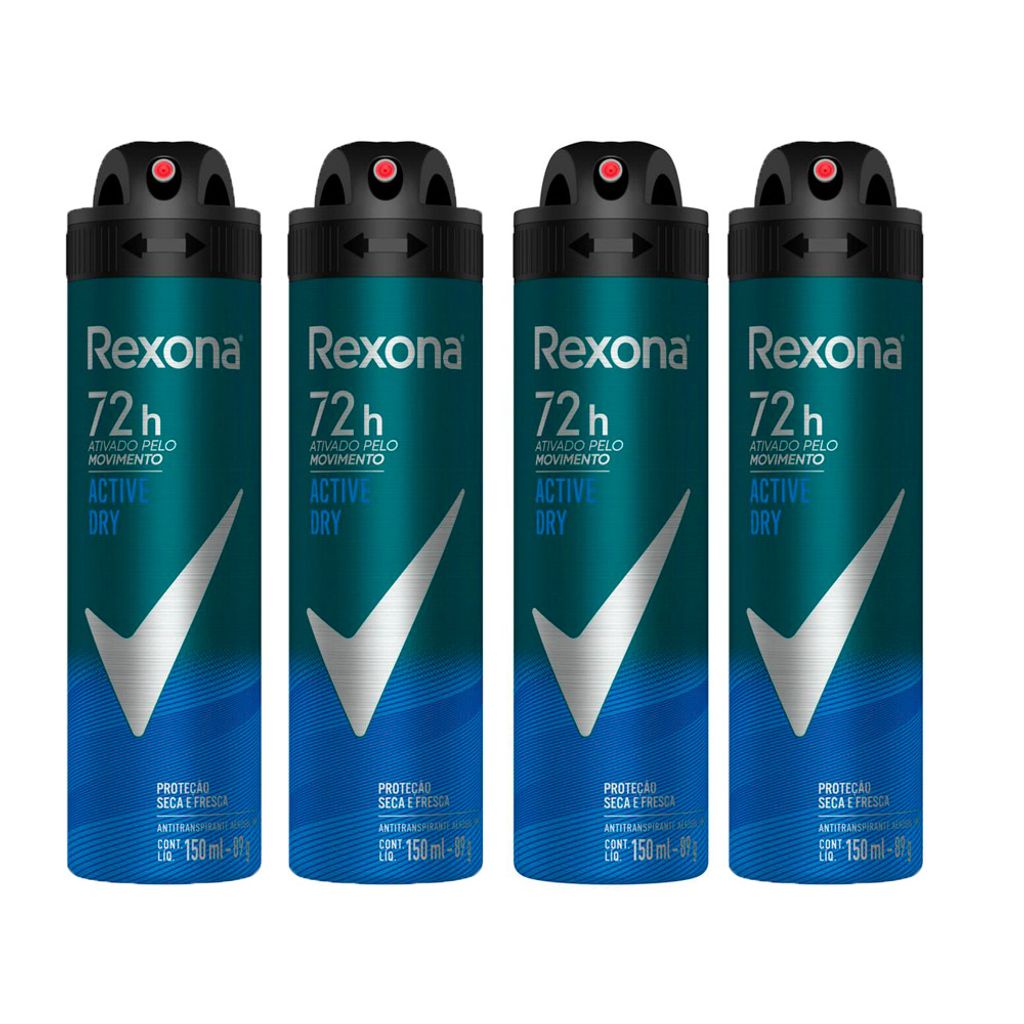 Desodorante Aerosol Rexona Clinical Sortido 96h 150ml