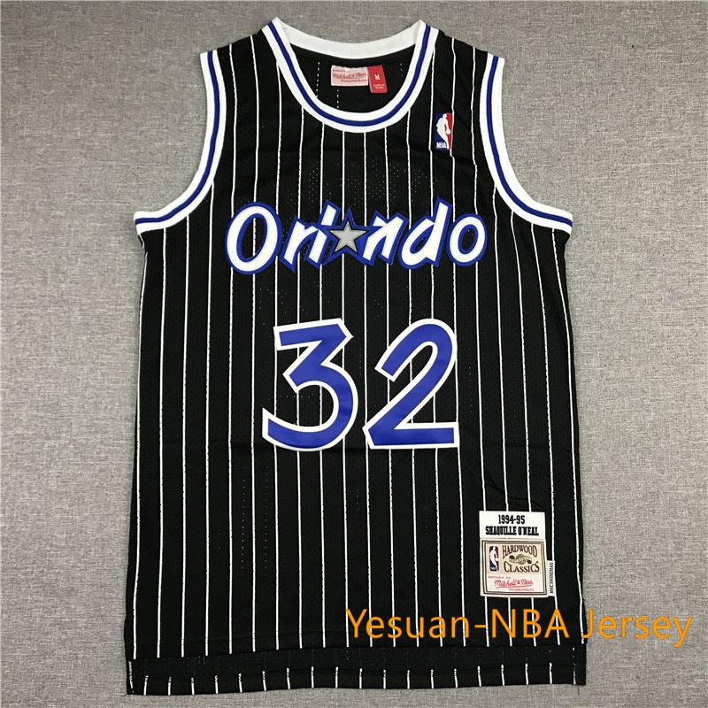 Shaquille O'Neal #32 Camisa nba Orlando Magic Classics 1994-1995 NBA jerseys De Basquetebol
