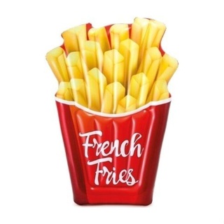 Colchão Inflável p/ Piscina - Batata Fritas