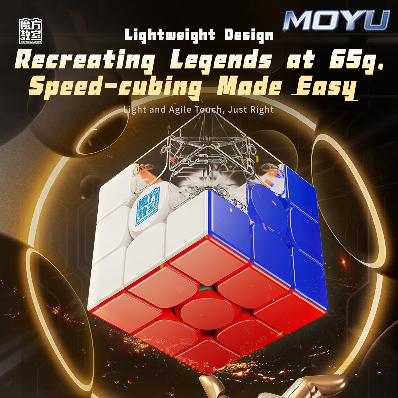 2023 MoYu RS3M Série V5 Cubo Mágico Magnético Sala De Aula 3x3 Profissional Maglev Ball Core Speed Puzzle 3 × 3 Brinquedo 3x3x3 Magico