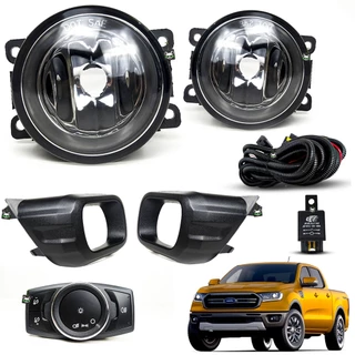 Kit Farol Auxiliar Milha Botao Original Ranger 2020 2021 2022 2023