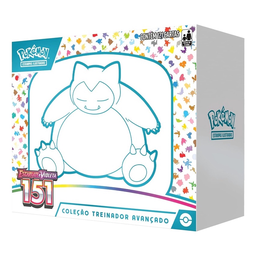 Box Snorlax Coleção Treinador Avançado