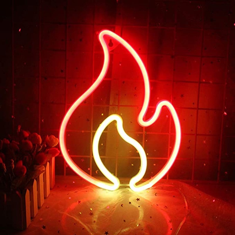 Fire Flame LED Light | Shopee Brasil