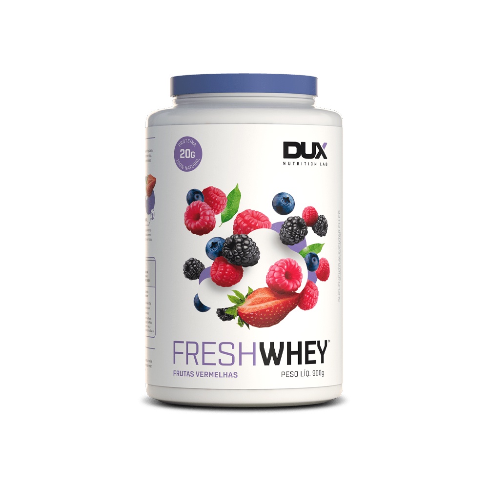 Fresh Whey (900g) Frutas Vermelhas Dux Nutrition