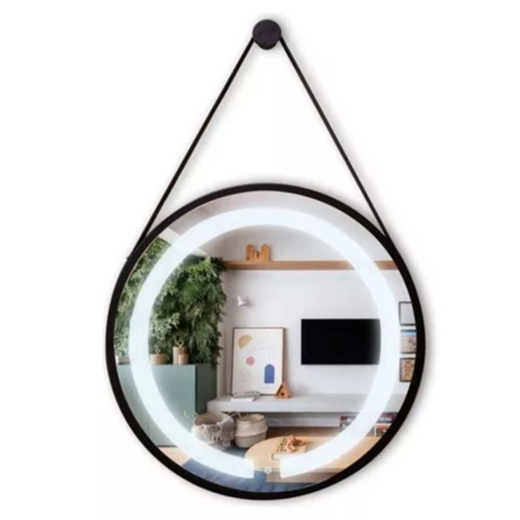 Espelho Adnet com Led Touch Screen e Alça -45cm