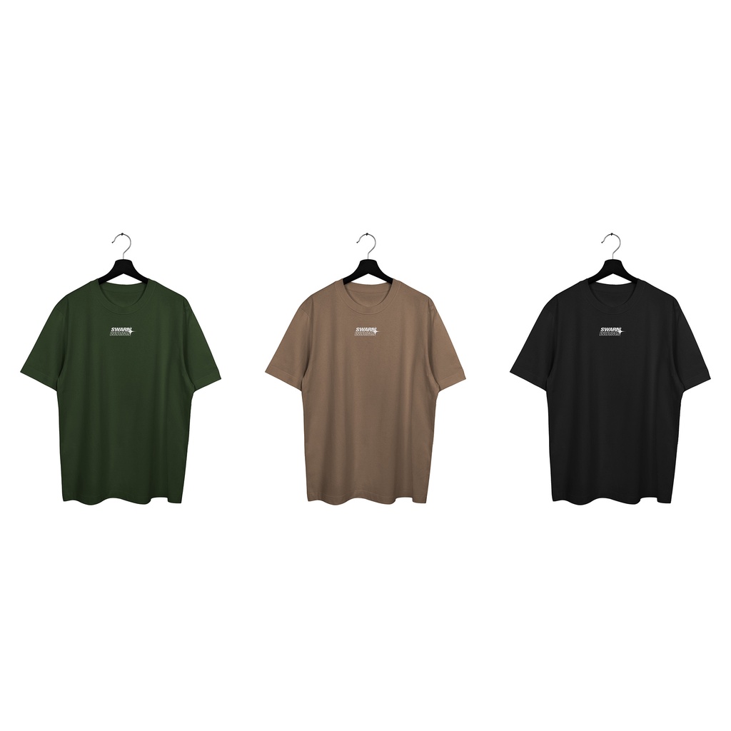 PACK GALAXY - 3 CAMISETAS - SWARM GALAXY REFLETIVO - CAQUI / PRETA / VERDE MILITAR