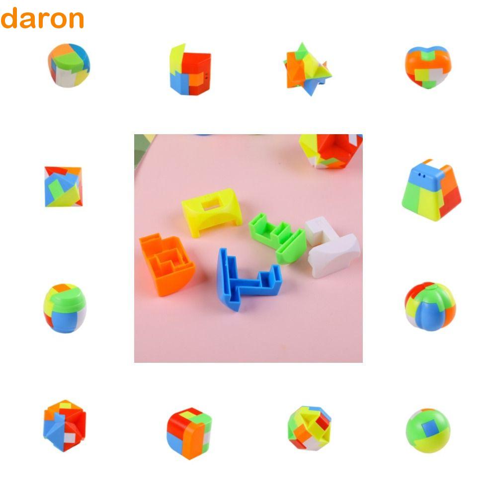 2 Pcs Crianças Brinquedos 3D Puzzle, jogo quebra-cabeça Brain Toy