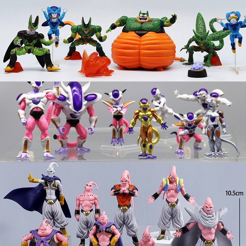 Figure Majin Boo Magro - Dragon Ball Z DBZ - 9CM