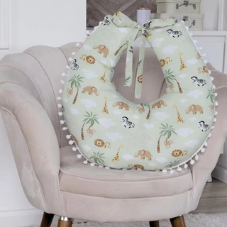 Almofada para Amamentação Várias Estampas 100% Algodão Meninos e Meninas em Oferta na Shopee