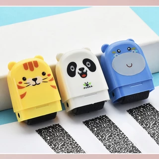 Privacidade Carimbo De Tipo Rolo Confidencialidade SealMulti-Função Graffiti Cover Word Office Supplies