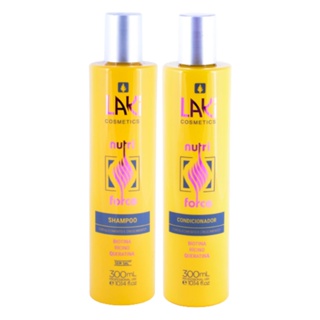 Kit 1 Shampoo + 1 Condicionador Nutri Force 300ml Laki