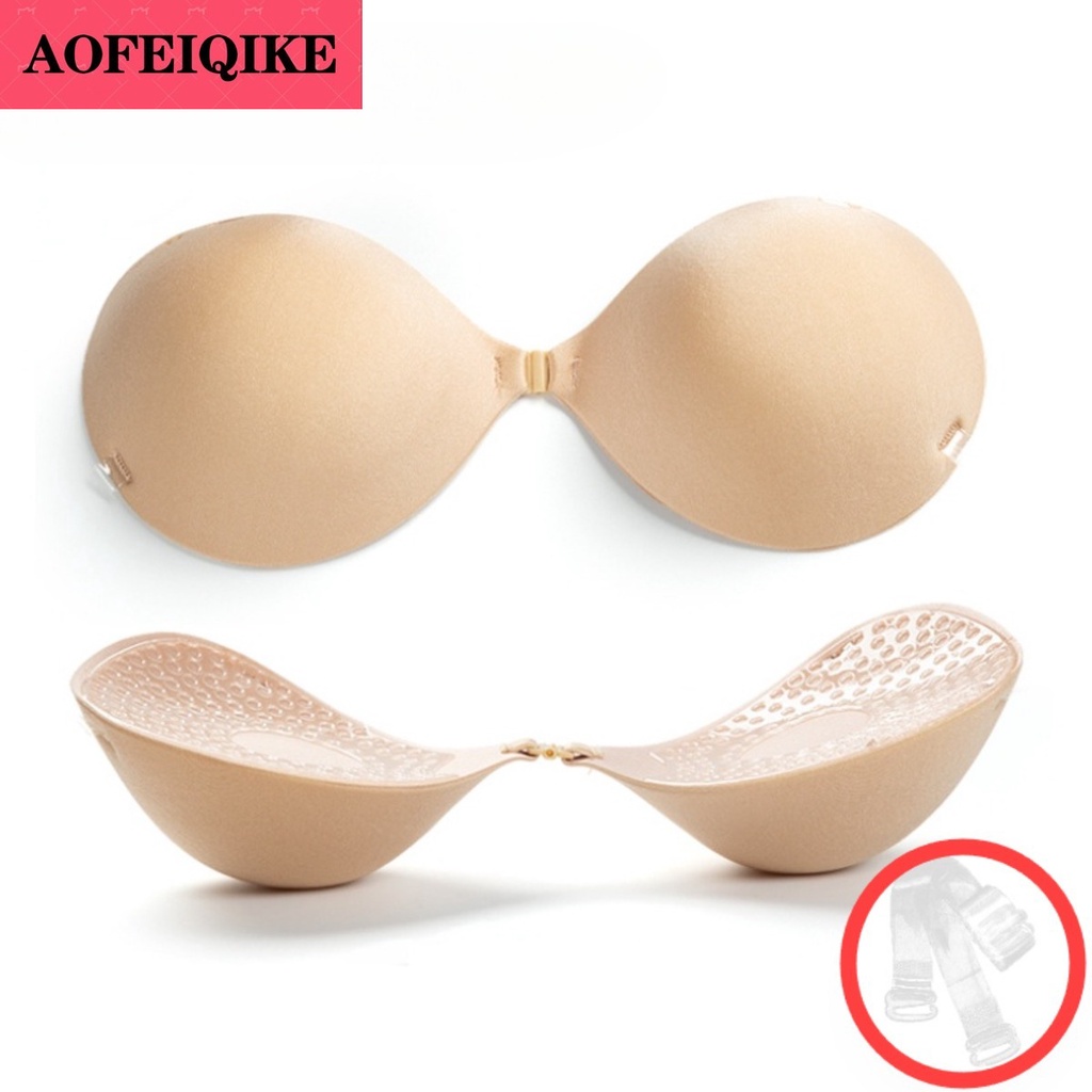 AOFEIQIKE 5CM Fita Espessada Para Mamilos Femininos Roupa Inferior Reutilizável Adesivos Seios Pequenos