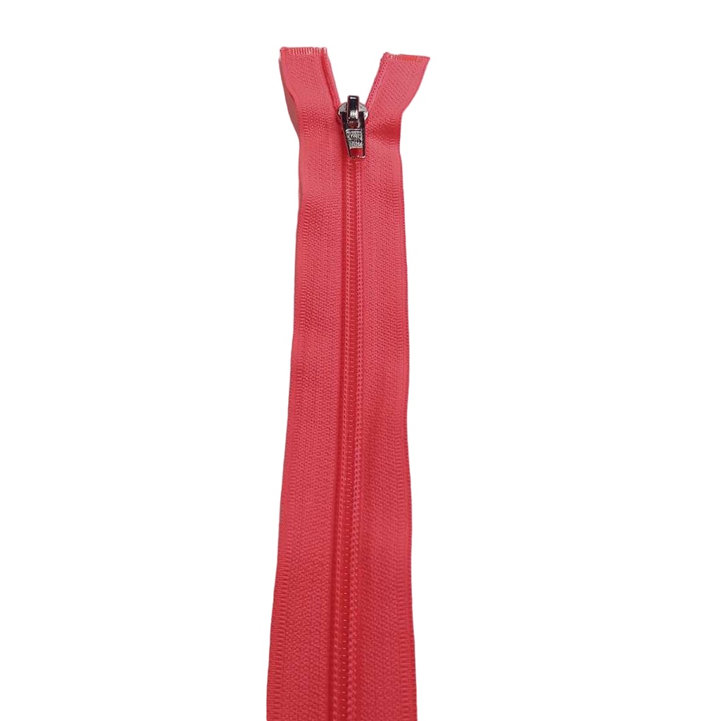 nyalon Zíper Nylon Destacável 70cm Laranja Neon ou separável para Camisas