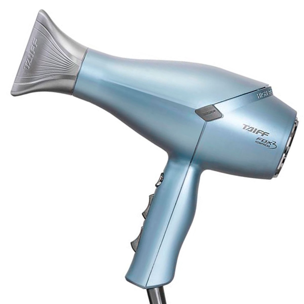 Imagem do produto Secador de Cabelo Profissional Taiff Fox3 Kompress Azul 2200w 220V