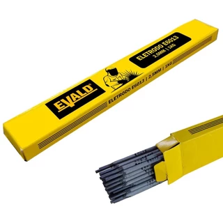 Eletrodo para Solda E6013 2,5MM Caixa 1 KG EVALD
