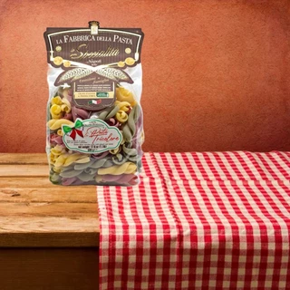 kit c/ 4pc Macarrão Fidanzati Tricolore GRAGNANO 500g