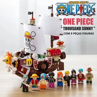 432 Peças One Piece MIL SOLARES Blocos de Construção Brinquedo Navio de Guerra Modelo Educacional Blocos de Montagem Bri