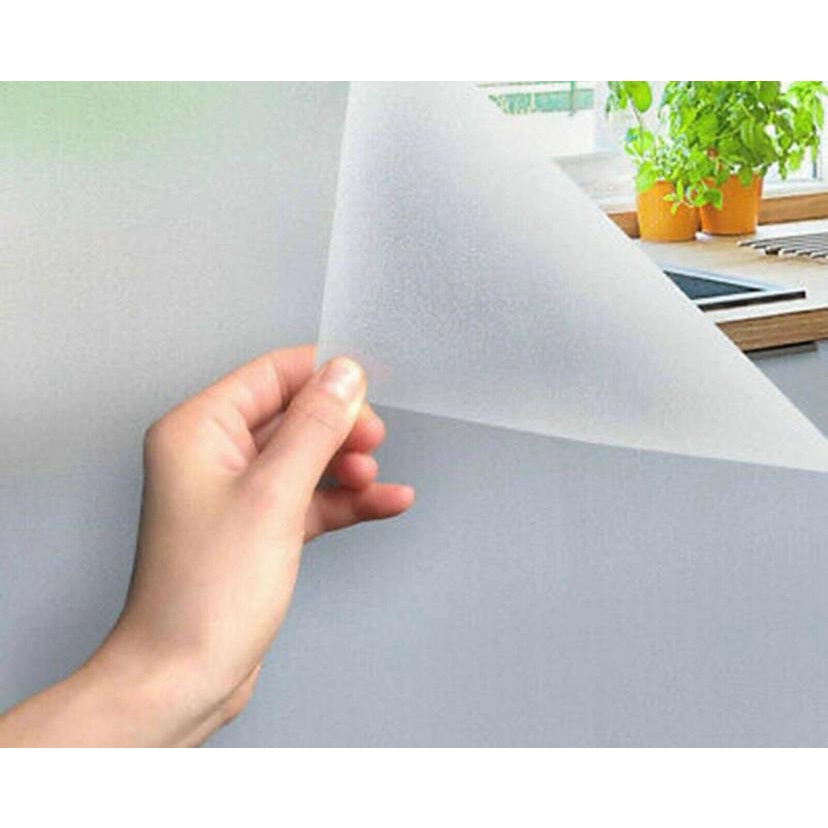 Papel Fosco Jateado 2 Metros Lavável Para Vidros Box Janelas E Portas ...