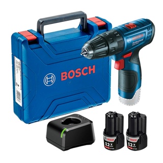 Furadeira Parafusadeira de impacto a bateria 3/8" com 2 baterias 12V e maleta - GSB 120-LI - Bosch