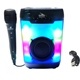 Caixa de Som Bluetooth Com Led TWS Potente Fm USB Ler Cartão TF Com / Sem Microfone Karaoke