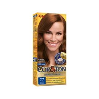 Tintura Cor & Ton 7.7 Marrom Dourado