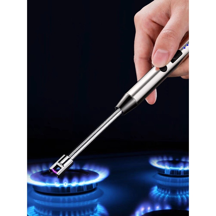 Acendedor Fogão Churrasqueira Isqueiro Eletrônico Recarregável USB