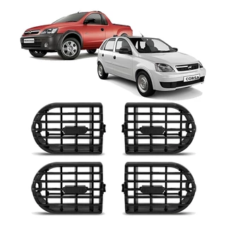 KIT DIFUSOR AR CORSA MONTANA 2003 ATE 2012 4 PEÇAS em Oferta na Shopee