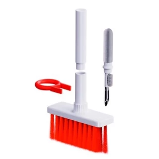 Kit 5 Em 1 Escova Para Fones De Ouvido Kit De Limpeza Earbuds Caneta Sem Fio Bluetooth / Headset / Escova Airpods / De Teclado Multi-Função em Oferta na Shopee
