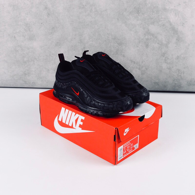 Nike air max hot sale 97 logos black