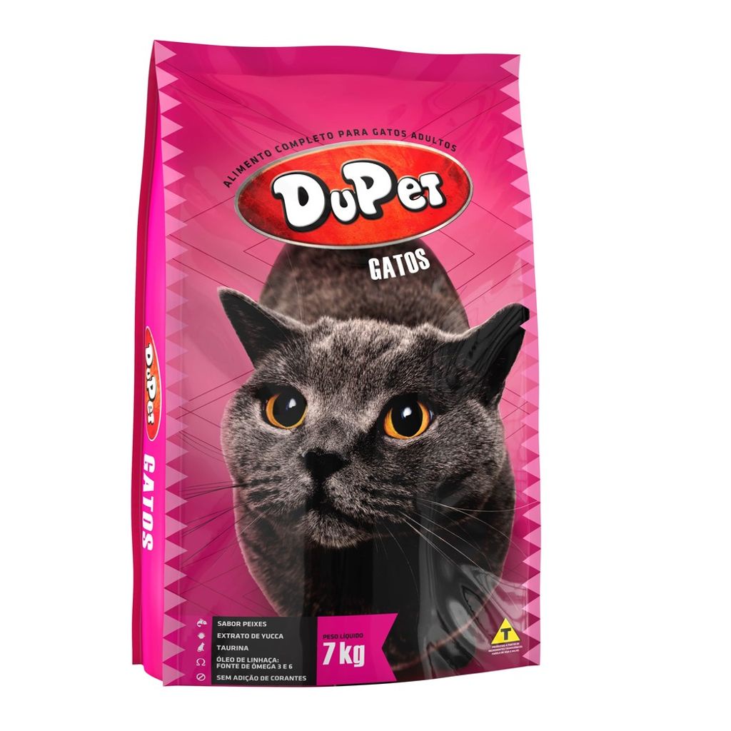 Ração para gato adulto dupet 7 kg | Shopee Brasil